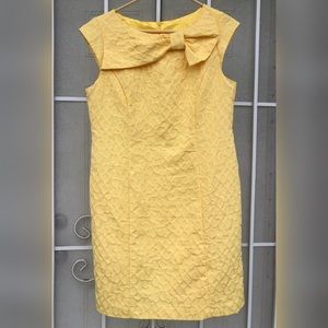 Yellow 1960's Style Mod Dress XL/L